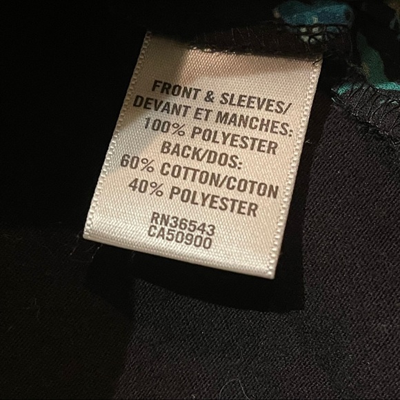 Van Heusen Floral Blouse with Keyhole - Picture 3 of 3